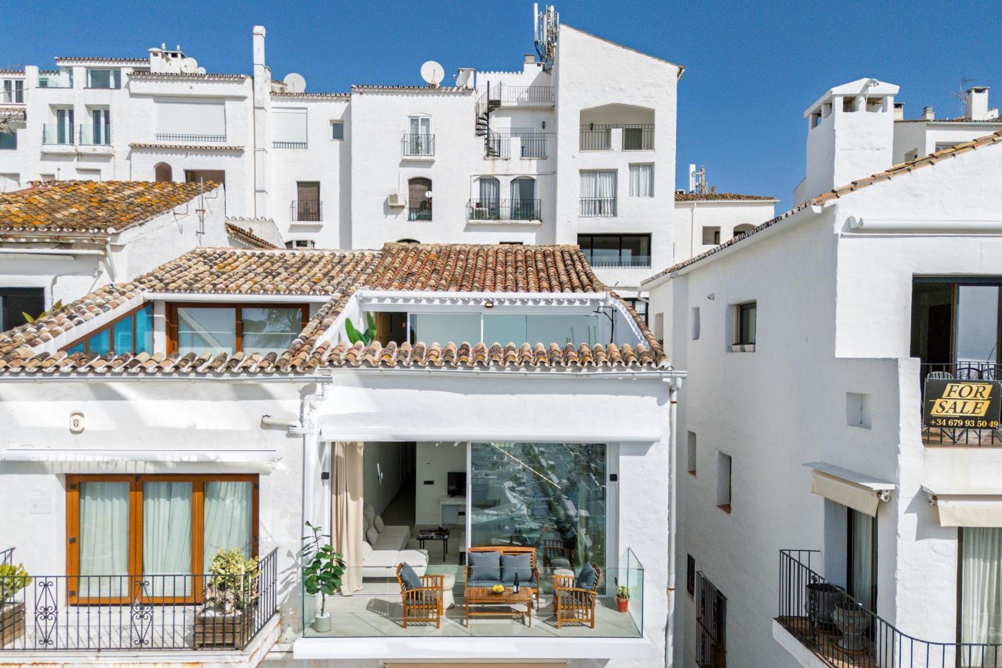 243-Fully Renovated-Puerto Banus Marbella Front Line Penthouseアパートメント エクステリア 写真