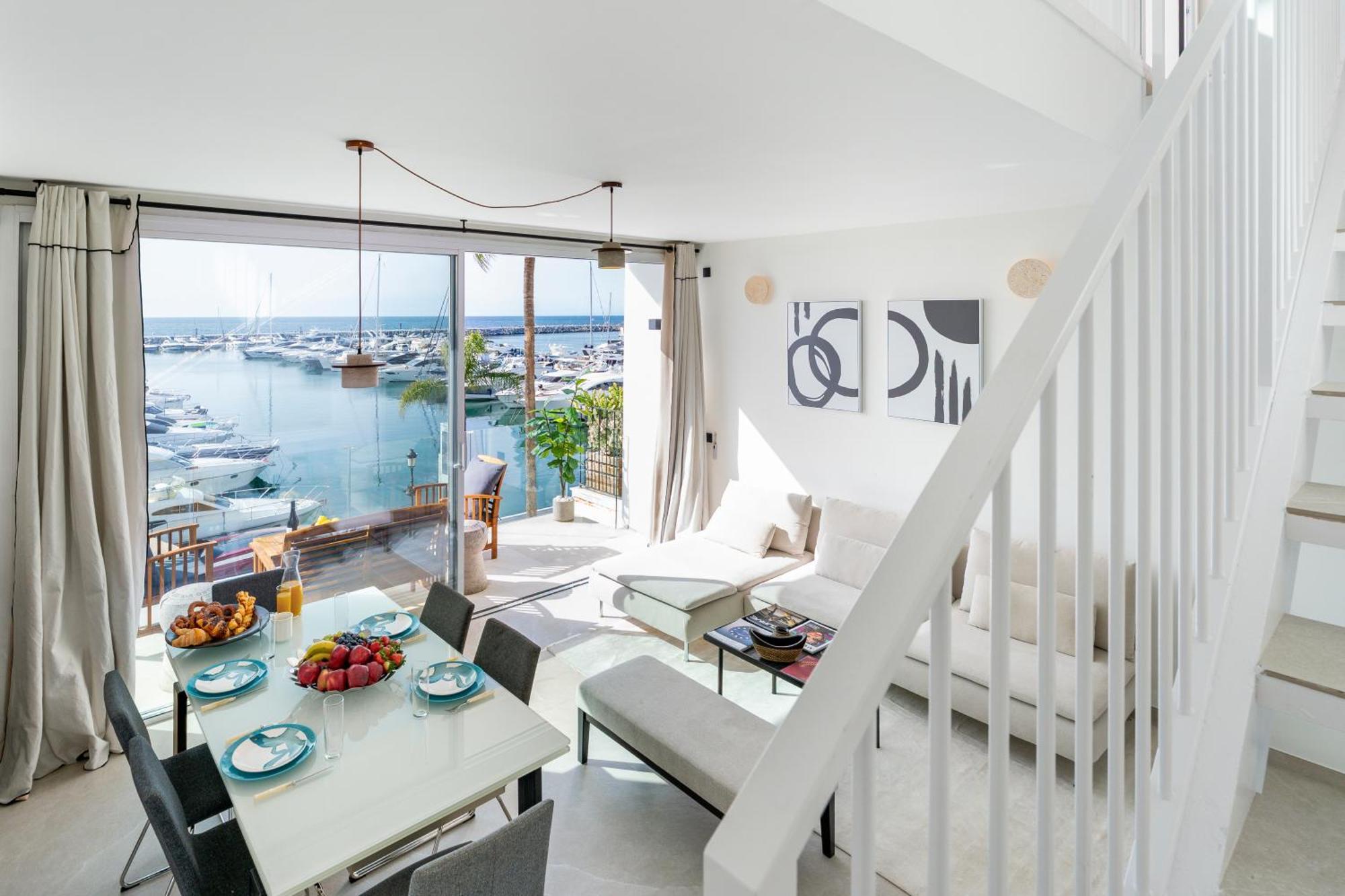 243-Fully Renovated-Puerto Banus Marbella Front Line Penthouseアパートメント エクステリア 写真